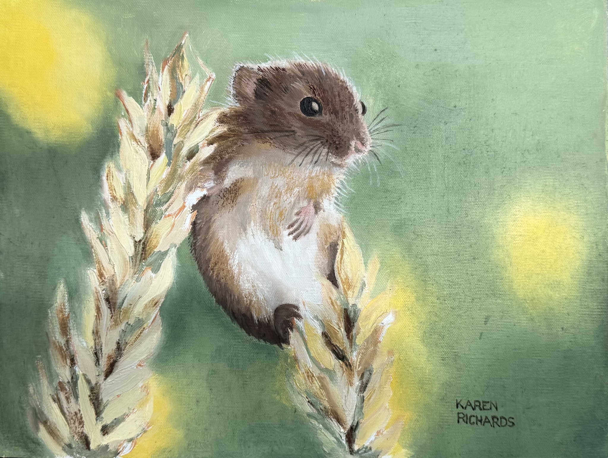 Click here to view Kernel of Mischief  by Karen Richards