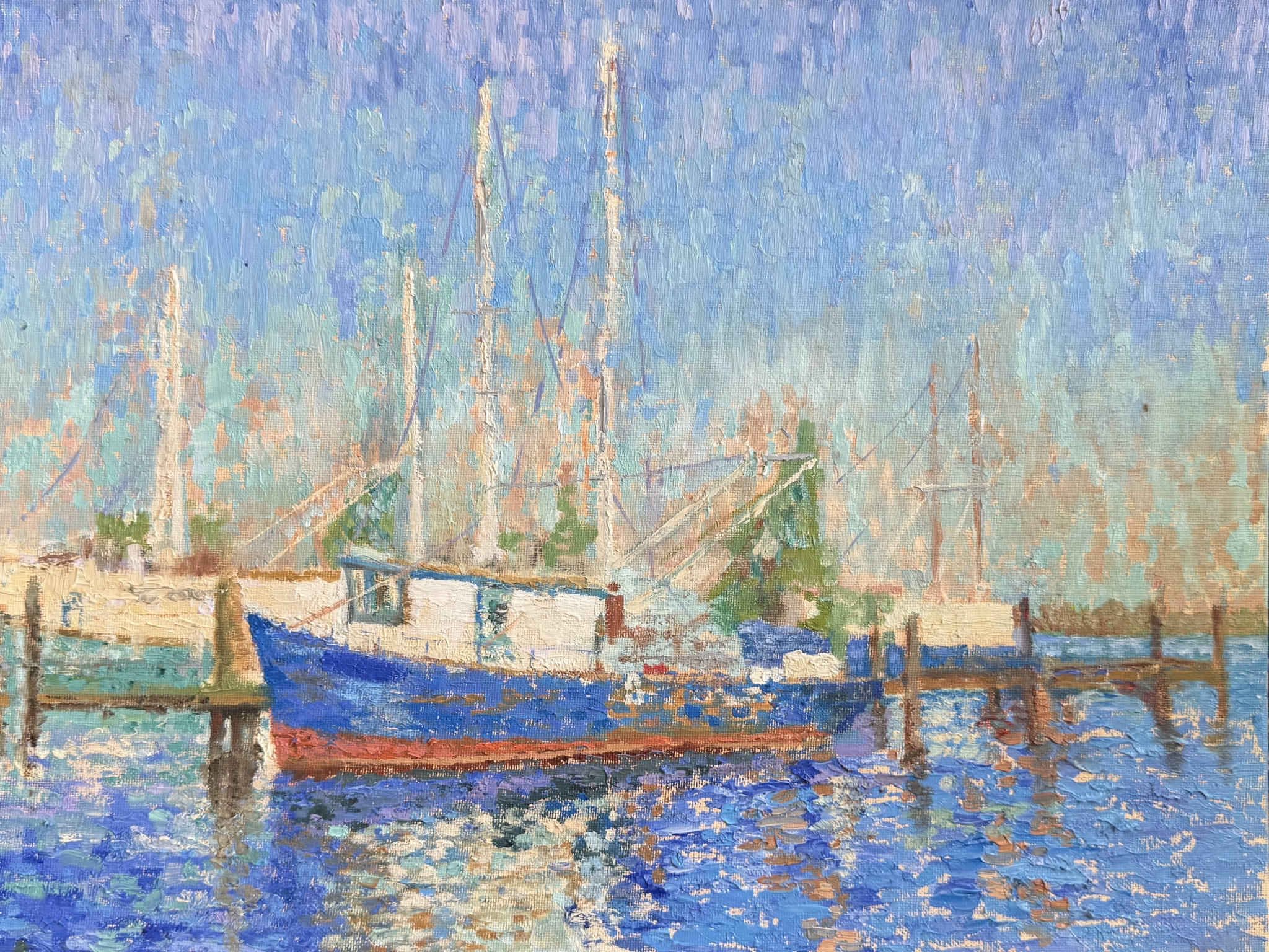 Click here to view At Anchor in Blue by Karen Richards